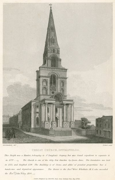 Christ Church, Spitalfields, Londres - Robert Blemell Schnebbelie